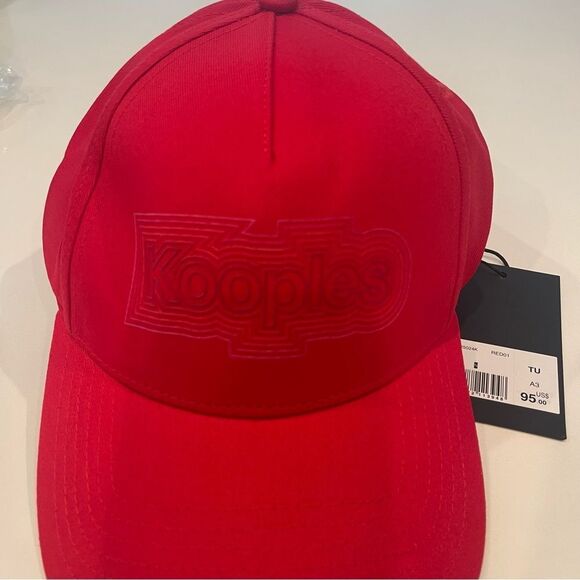The Kooples NWT Red Baseball cup hat main image 6